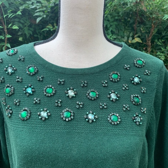 Coldwater Creek Short Sleeved Top with Decor!  ❤️ - Picture 2 of 4